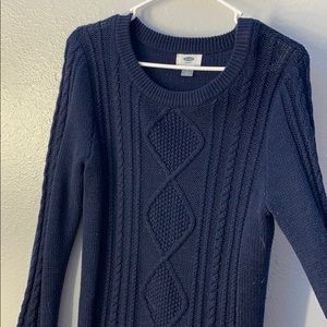Navy blue sweater